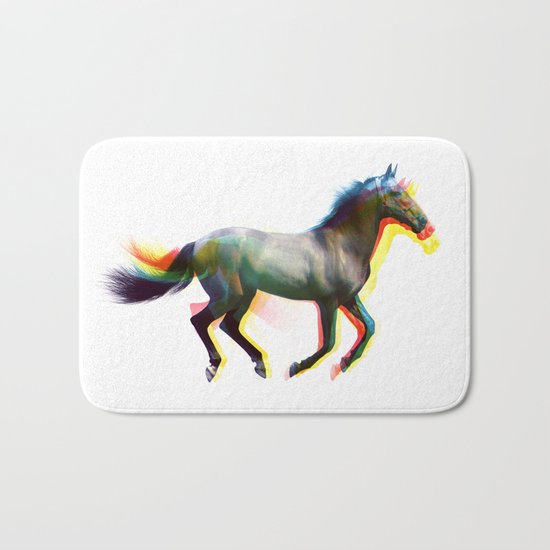 clop clop clop Bath Mat