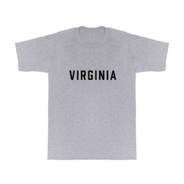 Virginia - Black T Shirt