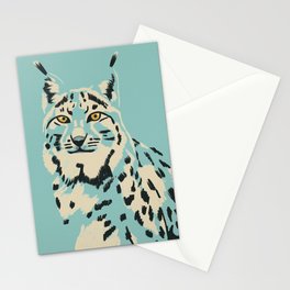 Big Cat Lynx Stationery Card