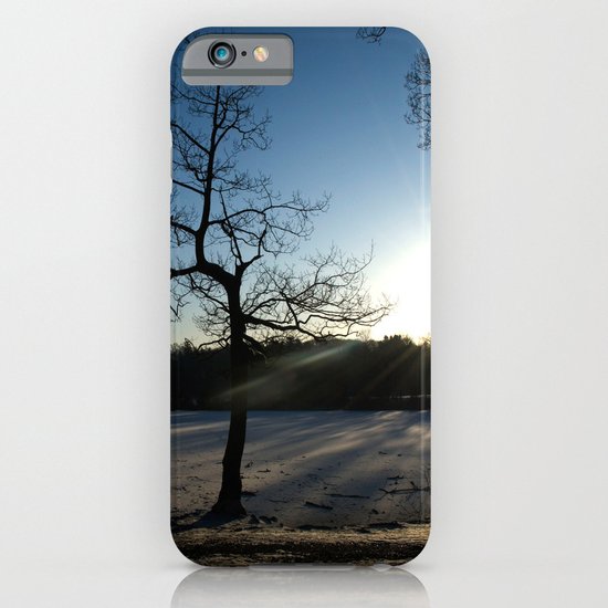 Snowy Sunset iPhone & iPod Case