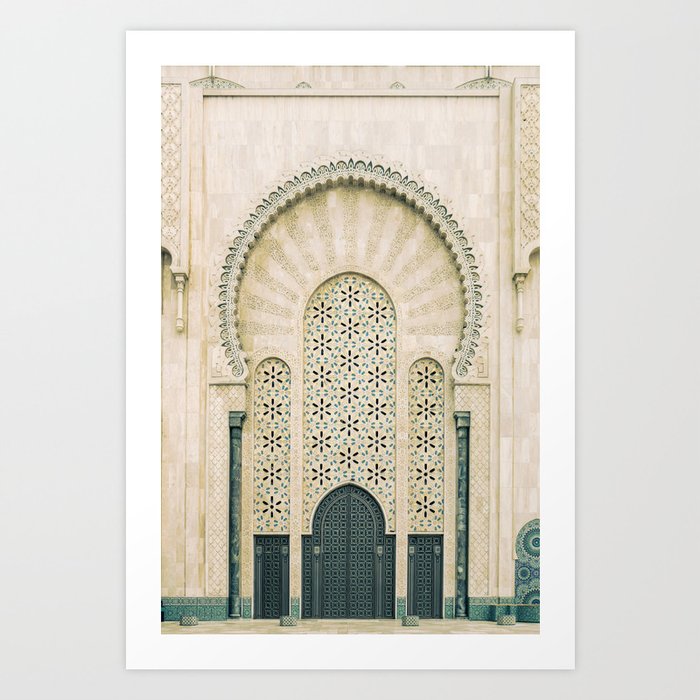 Moroccan Door | Arabic Style Architecture  Art Print