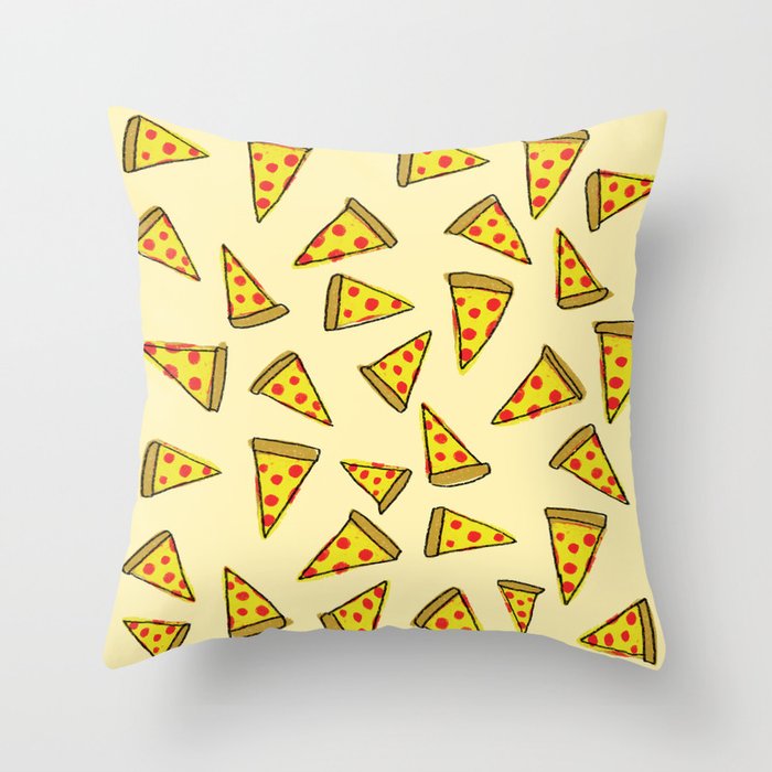 Pizza Party Throw Pillow
