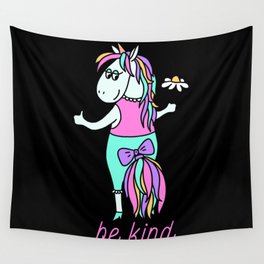 Unicorn Head Clipart _ doncorn be kind head clipart . Wall Tapestry