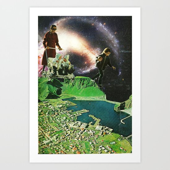 stroll Art Print