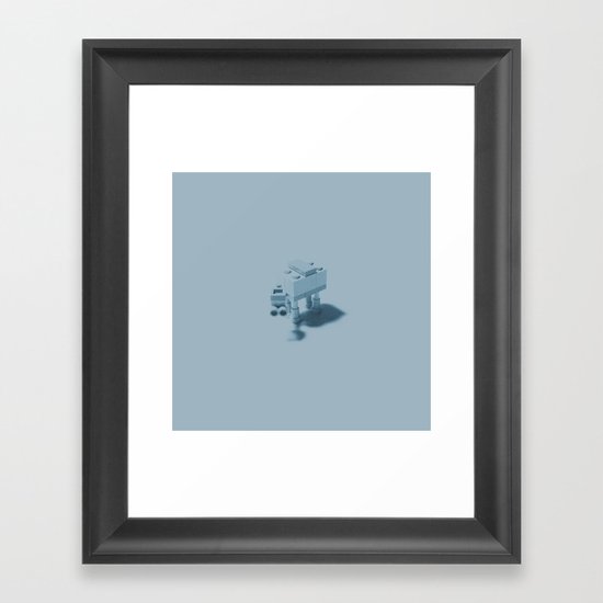 Hoth Framed Art Print