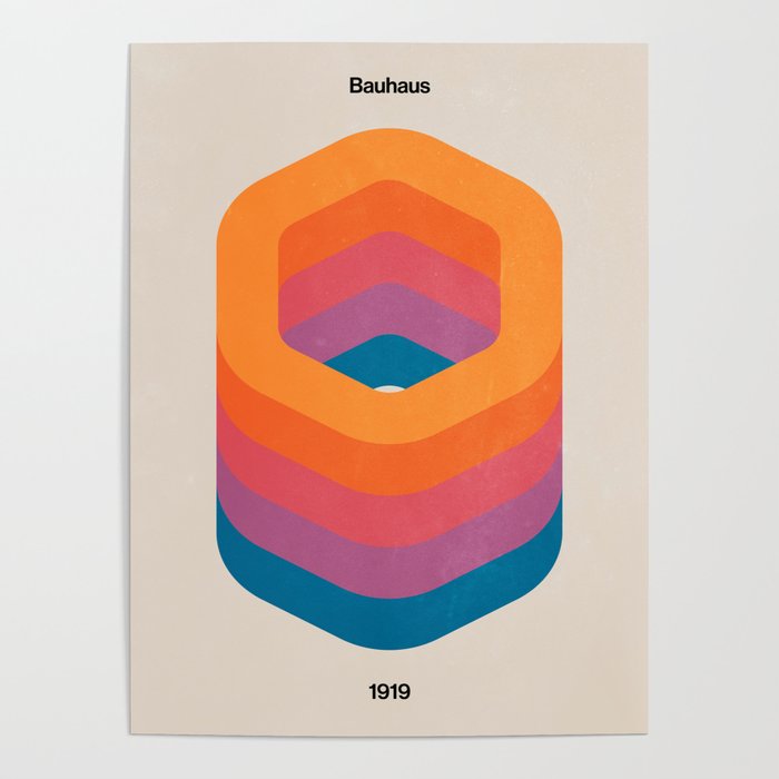 Bauhaus 1919 Exhibition 01 Poster