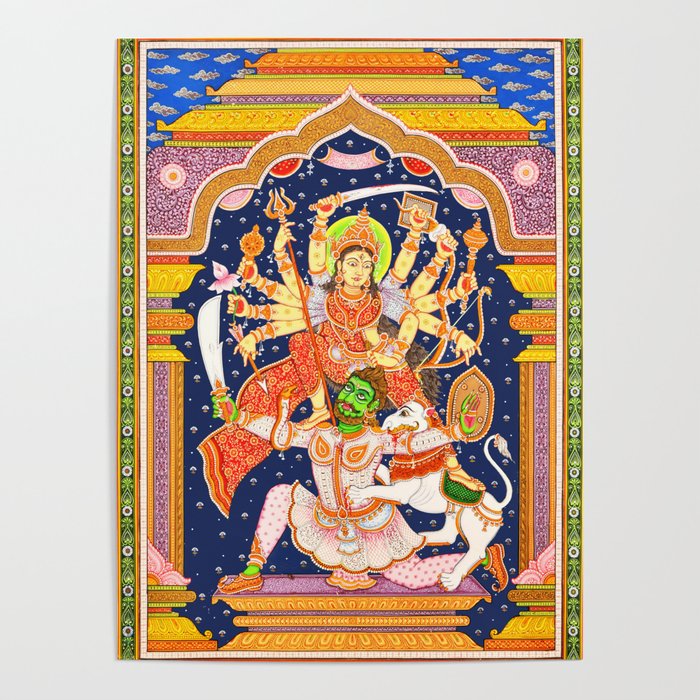 Hindu Durga 6 Poster