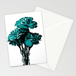 Blue Flowers Stationery Cards
