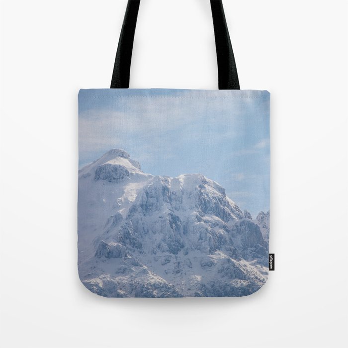 A dog-shaped mountain, the Bucegi Mountains Tote Bag