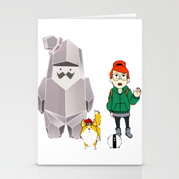 Infinity Train Stationery Cards