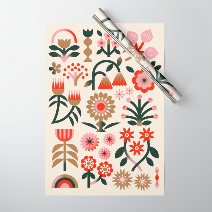 Winter Wrap: White Wrapping Paper