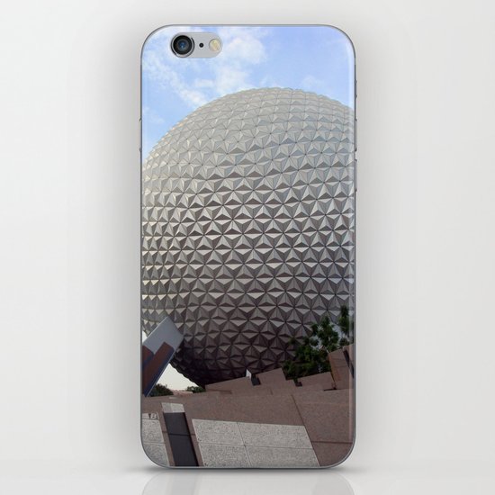 Spaceship Earth iPhone & iPod Skin