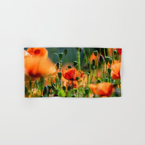 poppy dream Hand & Bath Towel