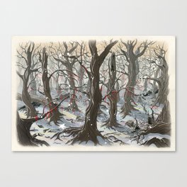 A Forest Canvas Print