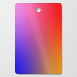 72 Rainbow Gradient Colour Palette 220506 Aura Ombre Valourine Digital Minimalist Art Cutting Board