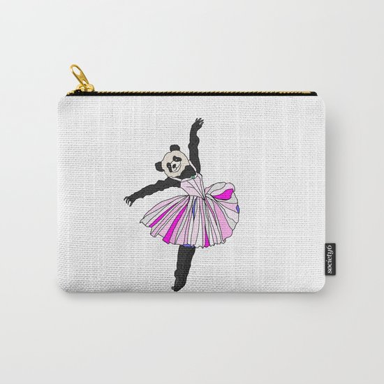 Panda Bear Ballerina Tutu Carry-All Pouch