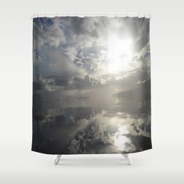 Reflections After The Storm Shower Curtain