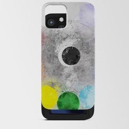 Chakra colors and moon - color wheel 2  iPhone Card Case