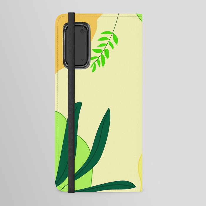 Tropical vibes Android Wallet Case