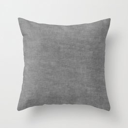 Rough Concrete Gray Throw Pillow