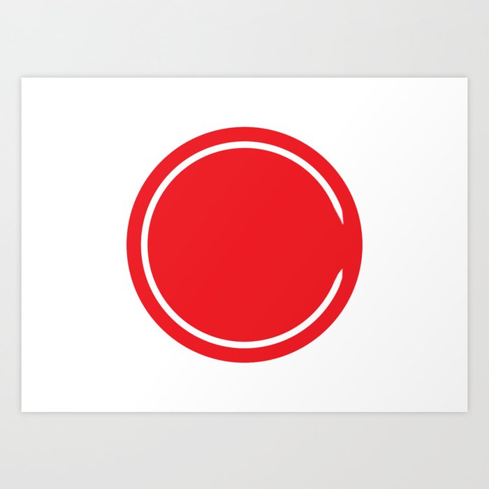 Red Circle Riverdale Art Print By Quotecity Society6