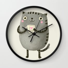 I♥milk Wall Clock