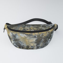 Black and Gold Horizon Fanny Pack