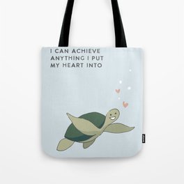 Affirmation Characters - Turtle Tote Bag