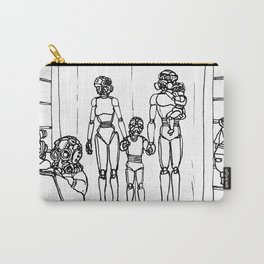 Fall Collection Carry-All Pouch | Illustration, Sci-Fi, People, Pop Surrealism 