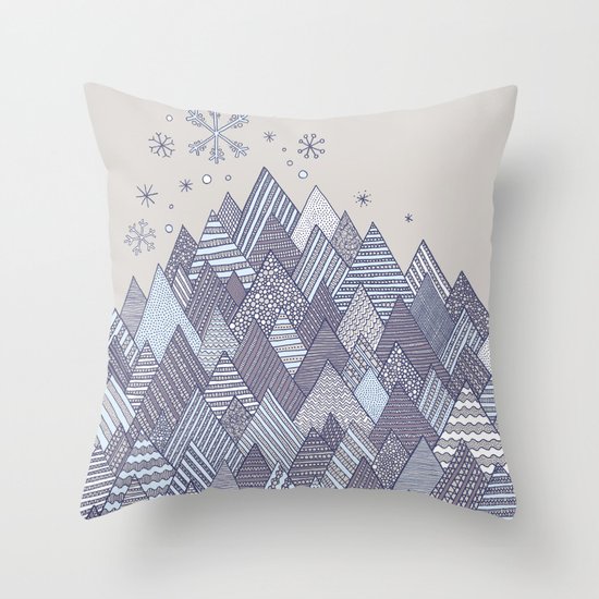 Winter Dreams Throw Pillow