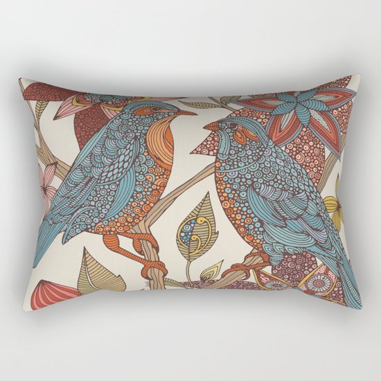 Lovebirds Rectangular Pillow