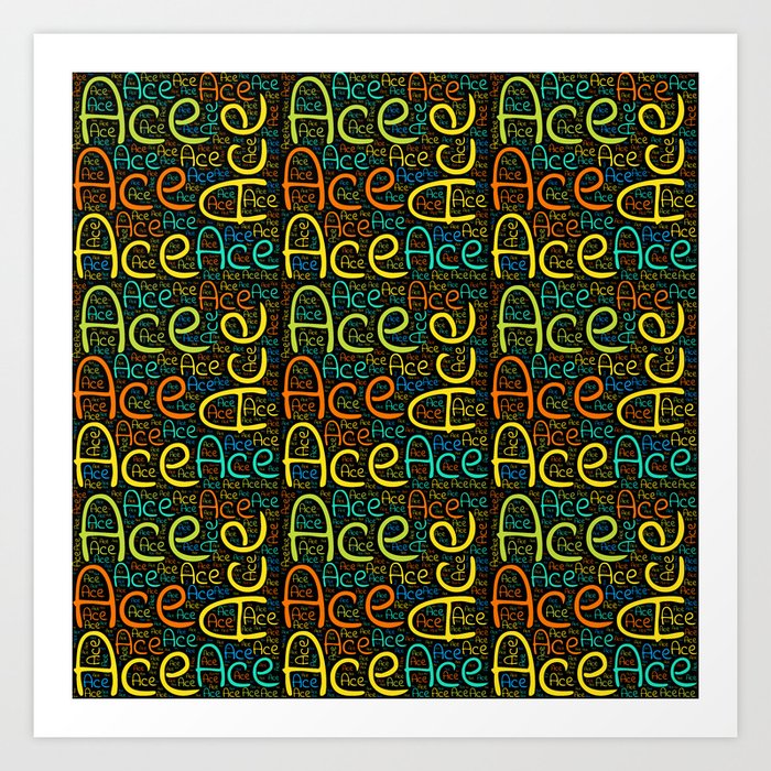 Ace Art Print