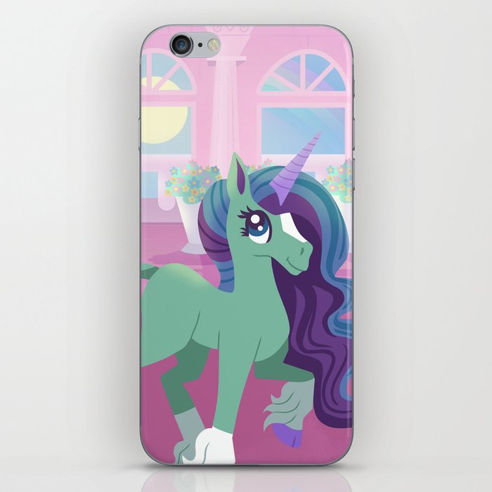 Unicorn in a Castle iPhone Skin