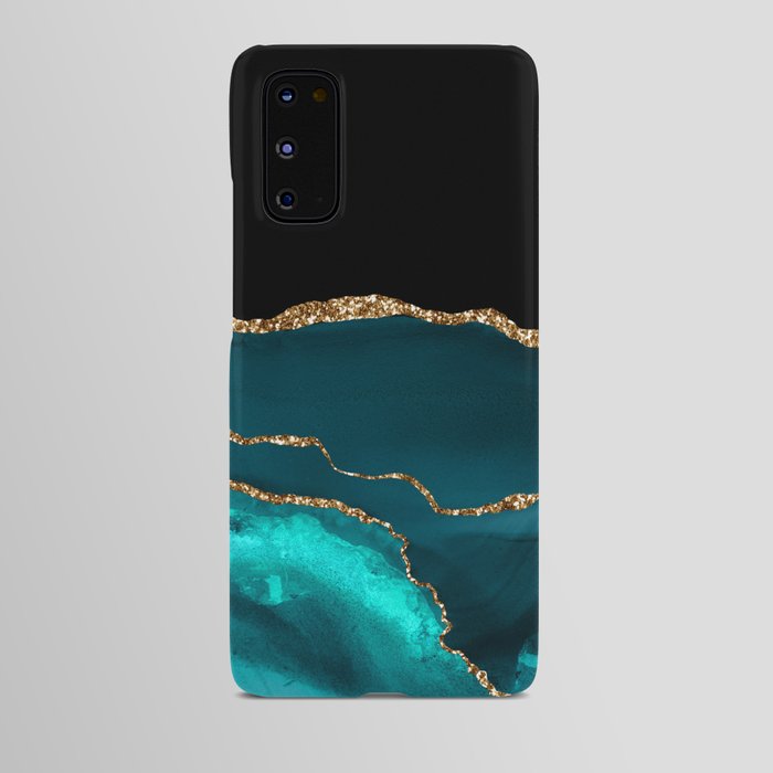 Beautiful Teal Desert Pattern Android Case