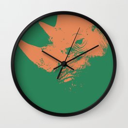 Rhino Wall Clock