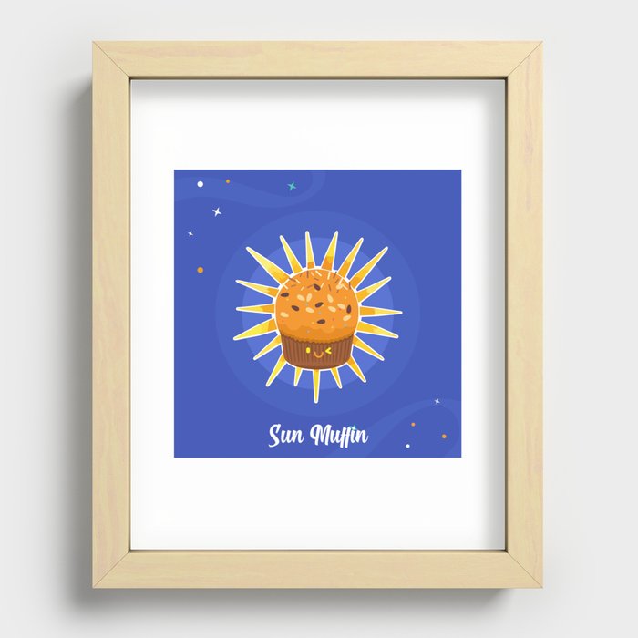 Sun Muffin  Recessed Framed Print