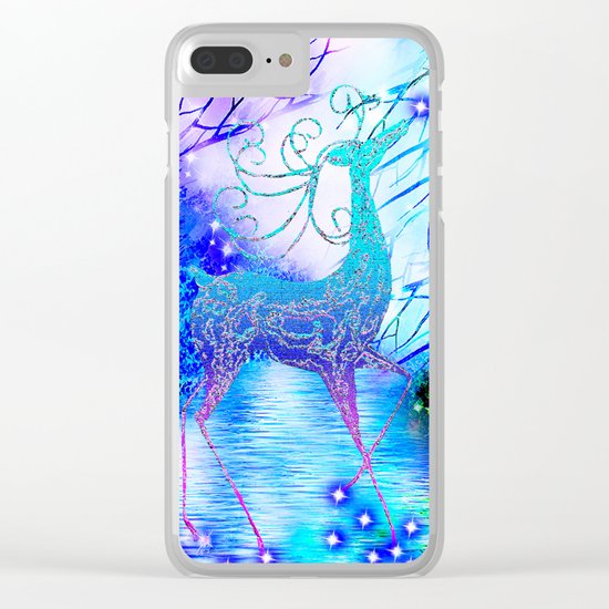 REINDEER Clear iPhone Case