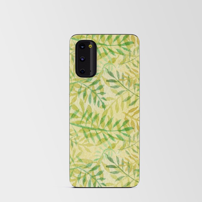 Yellow leaves Android Card Case