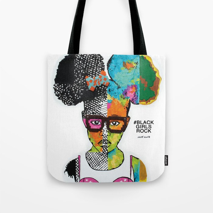 afro puff backpack