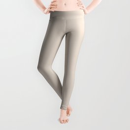 Creamy Tan Solid Color Pairs Better Home and Garden 2022 Popular Color Almond Latte Leggings