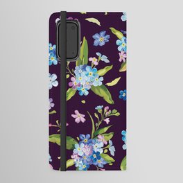 Delicate Forget-me-nots flowerets Android Wallet Case