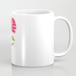 red zinnia flowers  watercolor painting  Coffee Mug