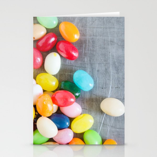 Jelly Beans 4 Stationery Cards
