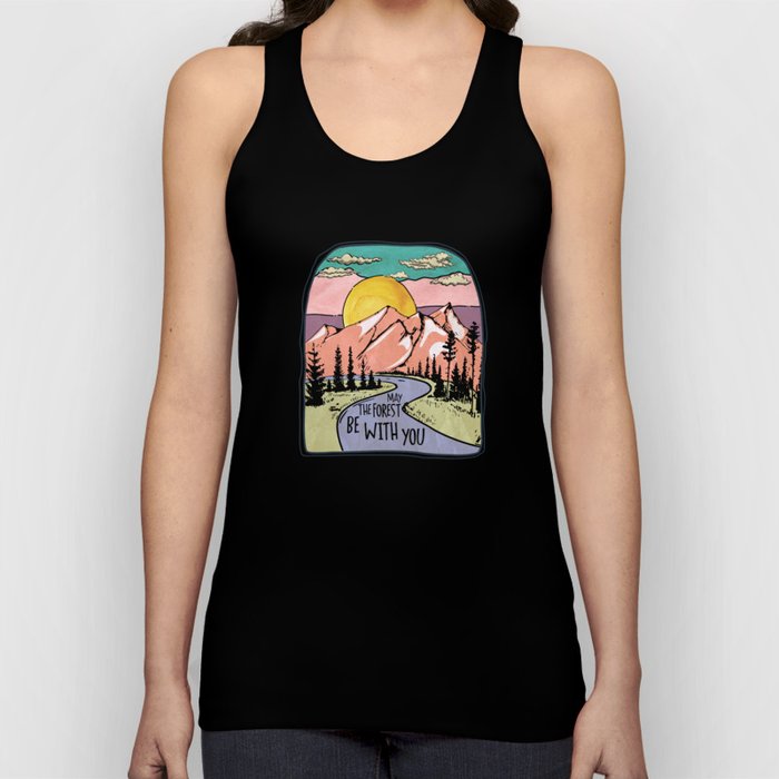 May the forest be with you Design Tank Top
