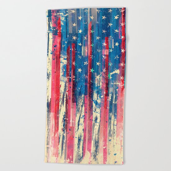 Amerikka Beach Towel