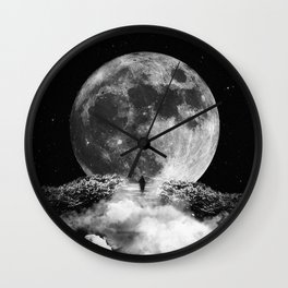 The Moon Wall Clock