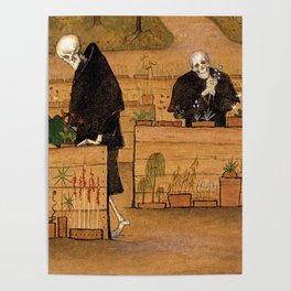 Hugo Simberg - The Garden of Death 1896 Poster