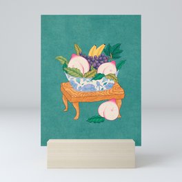 Minhwa: Fruits on the Paw Table A Type Mini Art Print
