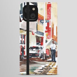 New York 7th Ave  iPhone Wallet Case