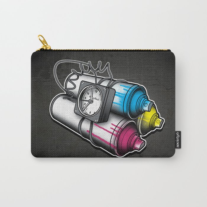 Graffiti Bombing Carry-All Pouch